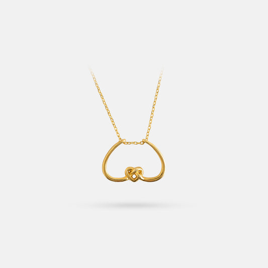 Love Knot Ring Holder Necklace