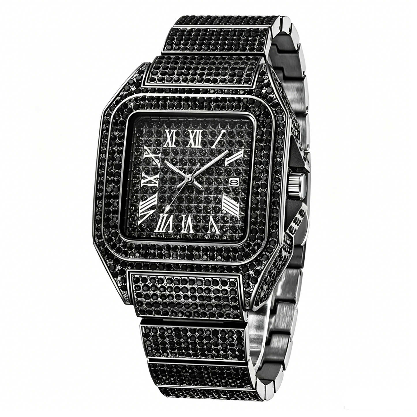 🔥 BUT 2 GET 10% ：✨Luxury Square Rhinestone Watch – Elegant Sparkle for Every Occasion✨