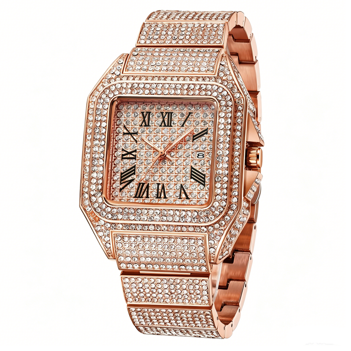 🔥 BUT 2 GET 10% ：✨Luxury Square Rhinestone Watch – Elegant Sparkle for Every Occasion✨