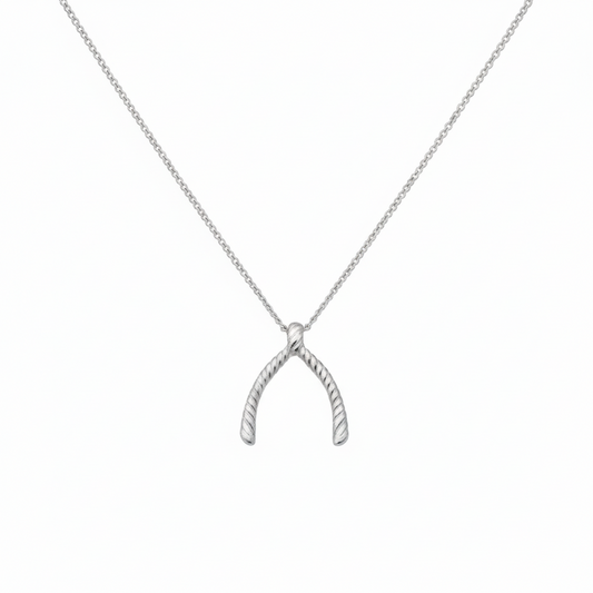 Wiishbone Ring Holder Necklace