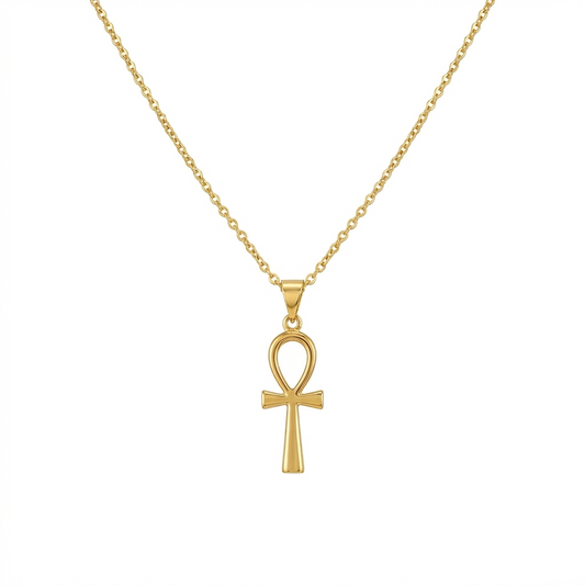 Ankh Necklace 925 Sterling Silver
