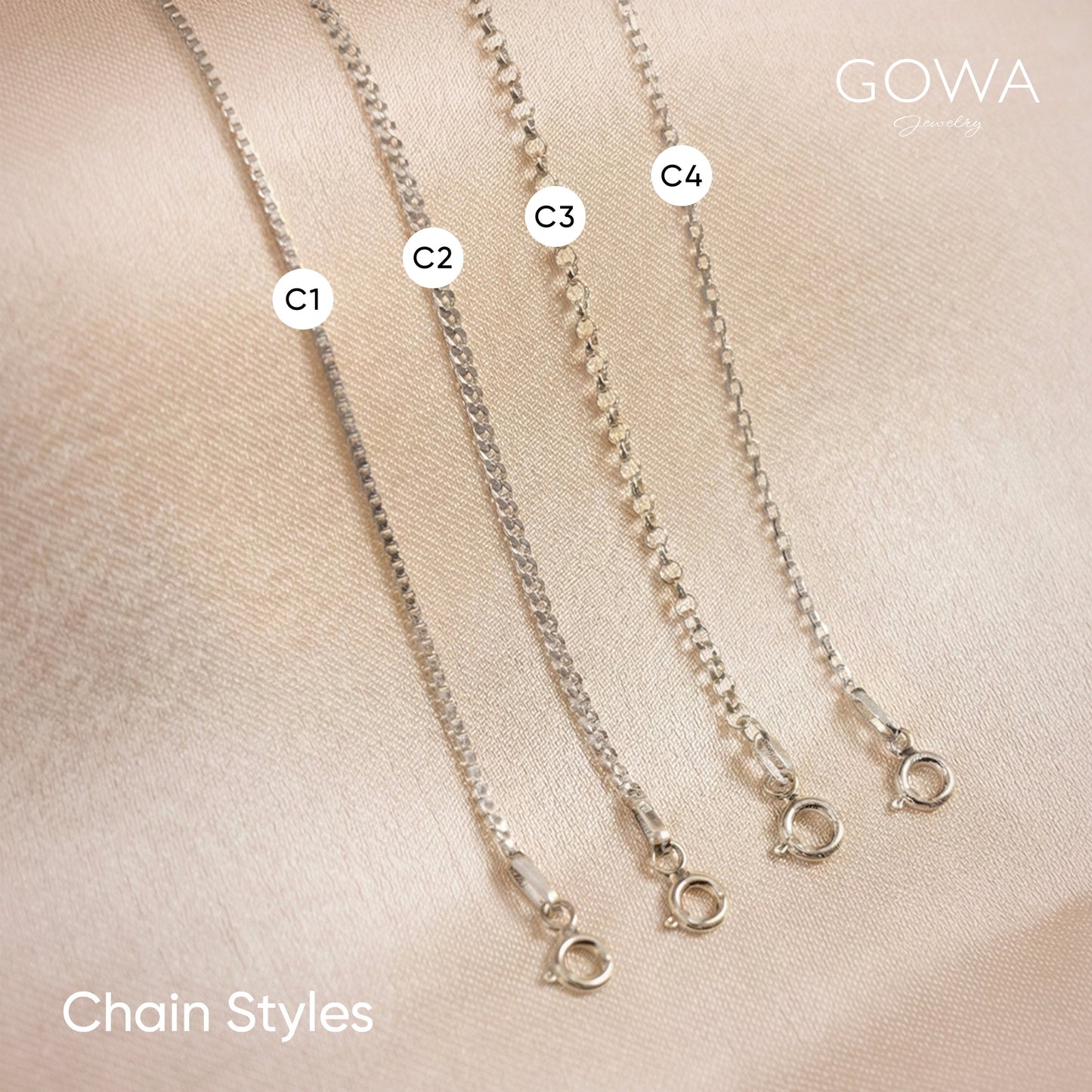 Geometric Ring Holder Necklace
