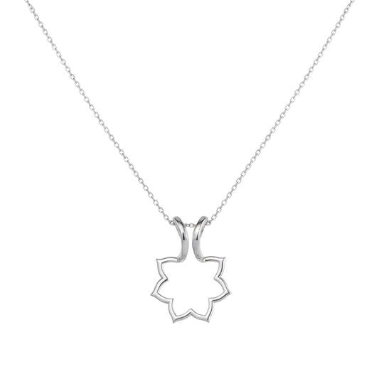 Sunflower Ring Holder Necklace